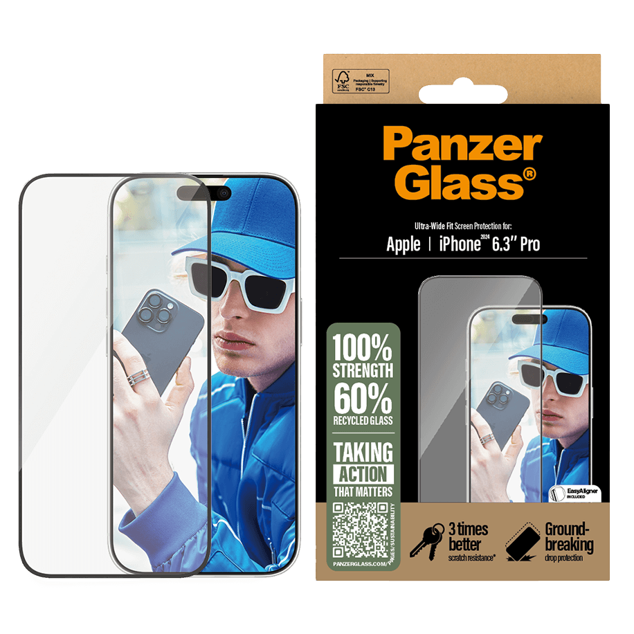 PanzerGlass iPhone 16 Pro UWF