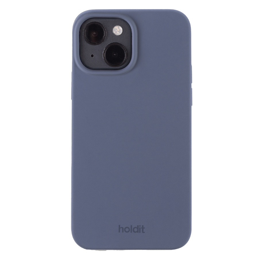 Holdit Silicone Case iPhone 14 Pacific Blue
