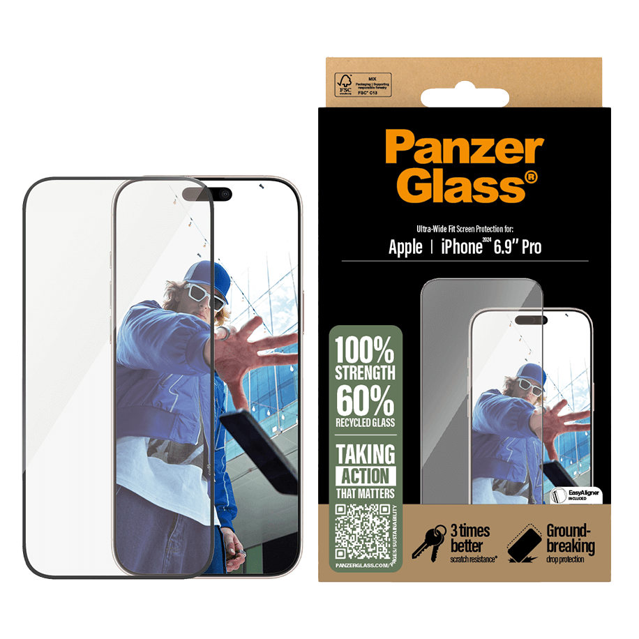 PanzerGlass iPhone 16 Pro Max UWF