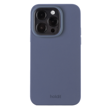 Holdit Silicone Case iPhone 14 Pro Pacific Blue
