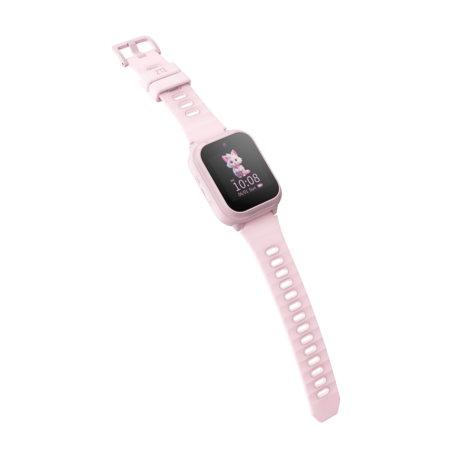 ZTEKidsWatchK2Pro pink vinkel1