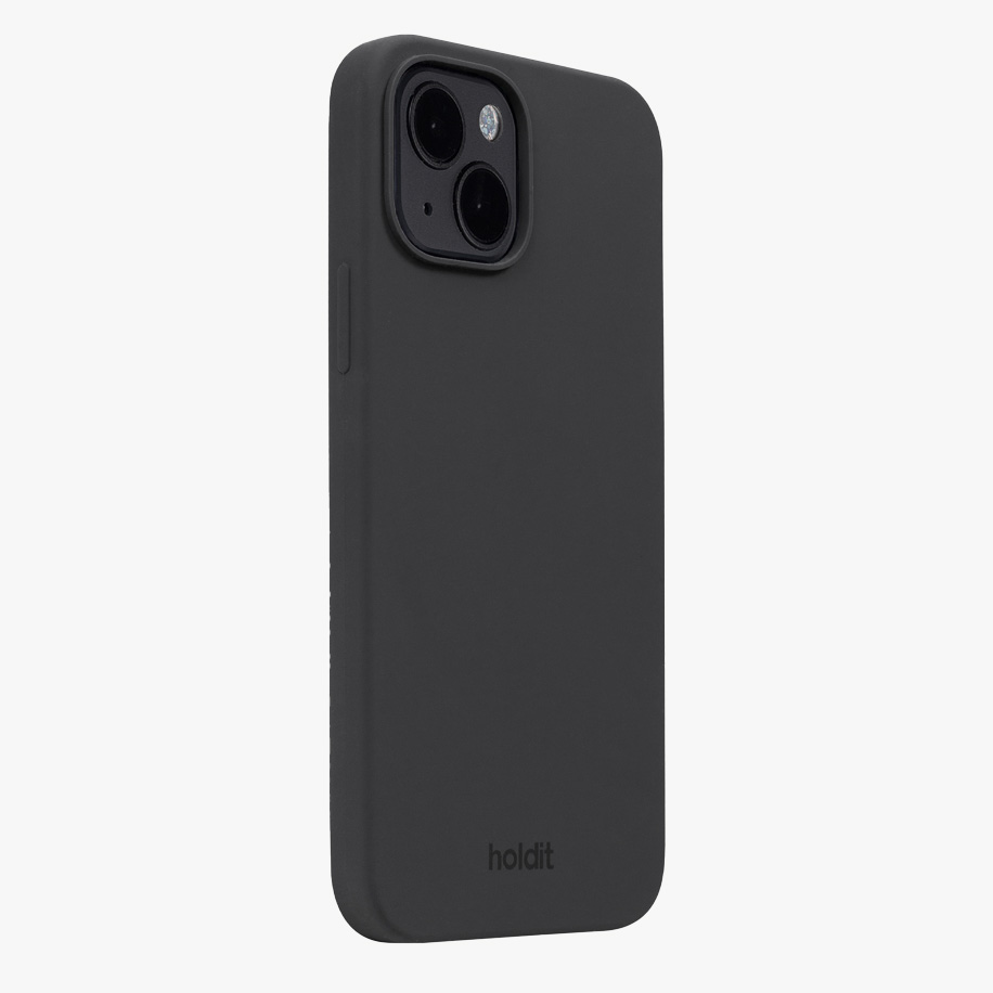 Holdit Silicone Case iPhone 14 Black
