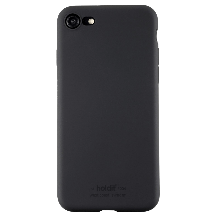 iPhone SE/8/7 Holdit silikone cover black