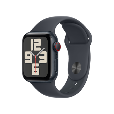 Apple Watch SE Midnight Aluminium Case with Midnight Sport Band SM Apple Watch SE Midnight Aluminium Case with Midnight Sport Band SM