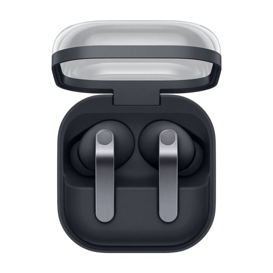 2602 A26437 Samsung Buds4 Black CaseOpen Produktbilleder AGB