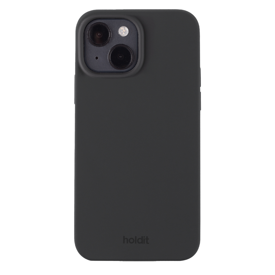 Holdit Silicone Case iPhone 14 Black
