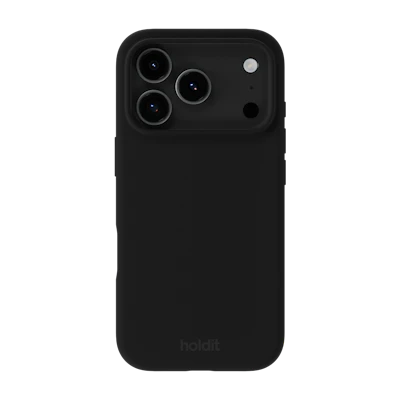 A26264 - Holdit Silicone Case iPhone 17 Pro Max Black A26264 - Holdit Silicone Case iPhone 17 Pro Max Black