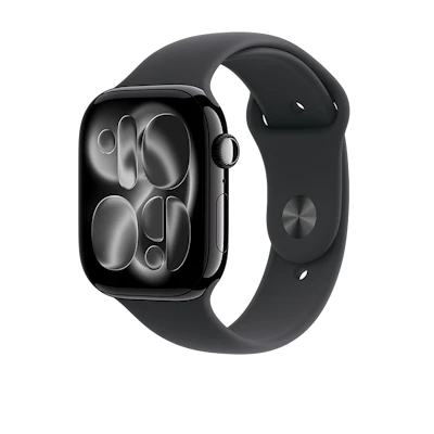 Apple Watch Series 11 46mm GPS Jet Black Aluminum Sport Band Black 1 Apple Watch Series 11 46mm GPS Jet Black Aluminum Sport Band Black 1