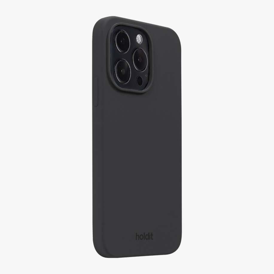 HOLDIT SILICONE CASE IPHONE 15 PRO BLACK