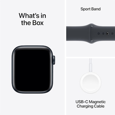 Apple Watch SE Midnight Aluminium Case with Midnight Sport Band SM Apple Watch SE Midnight Aluminium Case with Midnight Sport Band SM