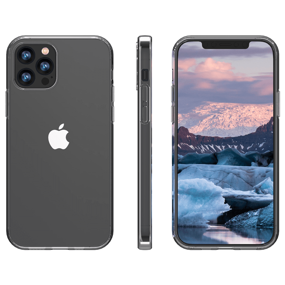 iPhone 12/12 Pro gennemsigtigt cover 