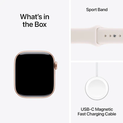Apple Watch Series 11 42mm LTE Rose Gold Aluminum Sport Band Light Blush 9 Apple Watch Series 11 42mm LTE Rose Gold Aluminum Sport Band Light Blush 9