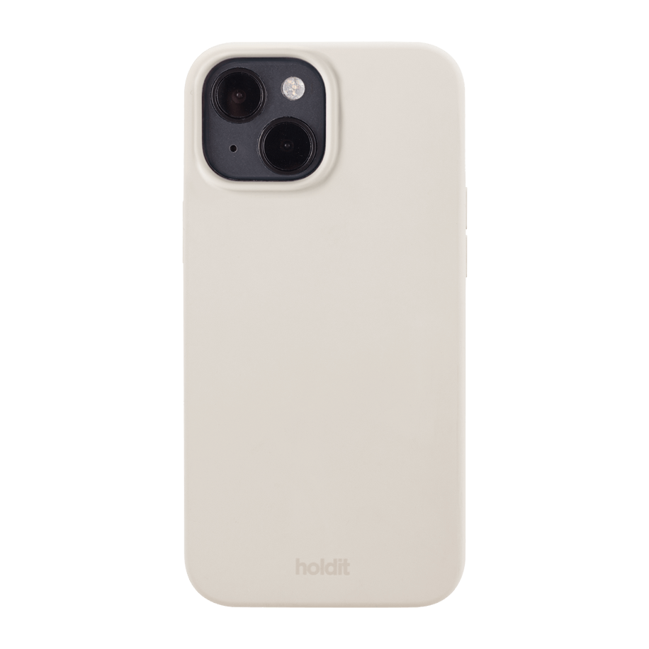 HOLDIT SILICONE CASE IPHONE 15 LIGHT BEIGE