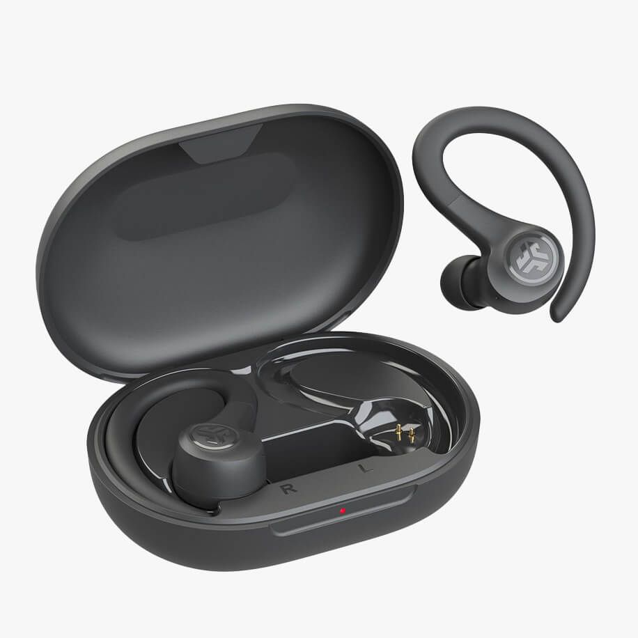 JLab Go Air Sport True Wireless Headphones Graphite