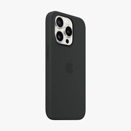 Apple iPhone 15 Pro MagSafe Silicone Case Black