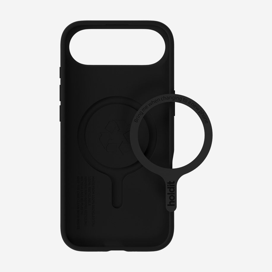 A26269 - Holdit Soft Magsafe Case iPhone 17 Air Black V3