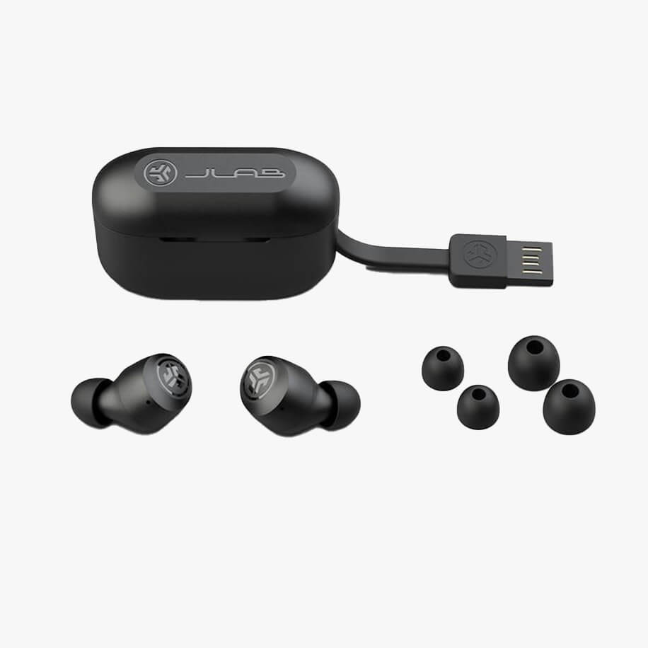 JLab Go Air Pop True Wireless Headphones Black