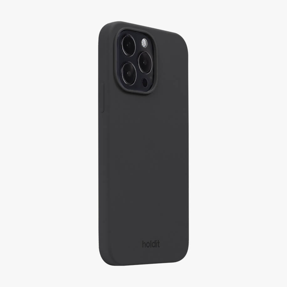 HOLDIT SILICONE CASE IPHONE 15 PRO MAX BLACK