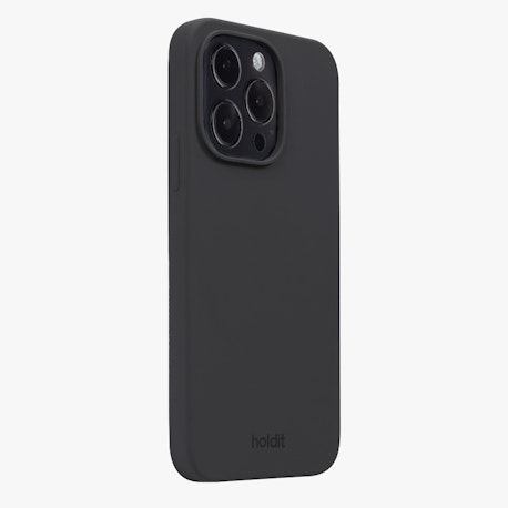 Holdit Silicone Case iPhone 14 Pro Black
