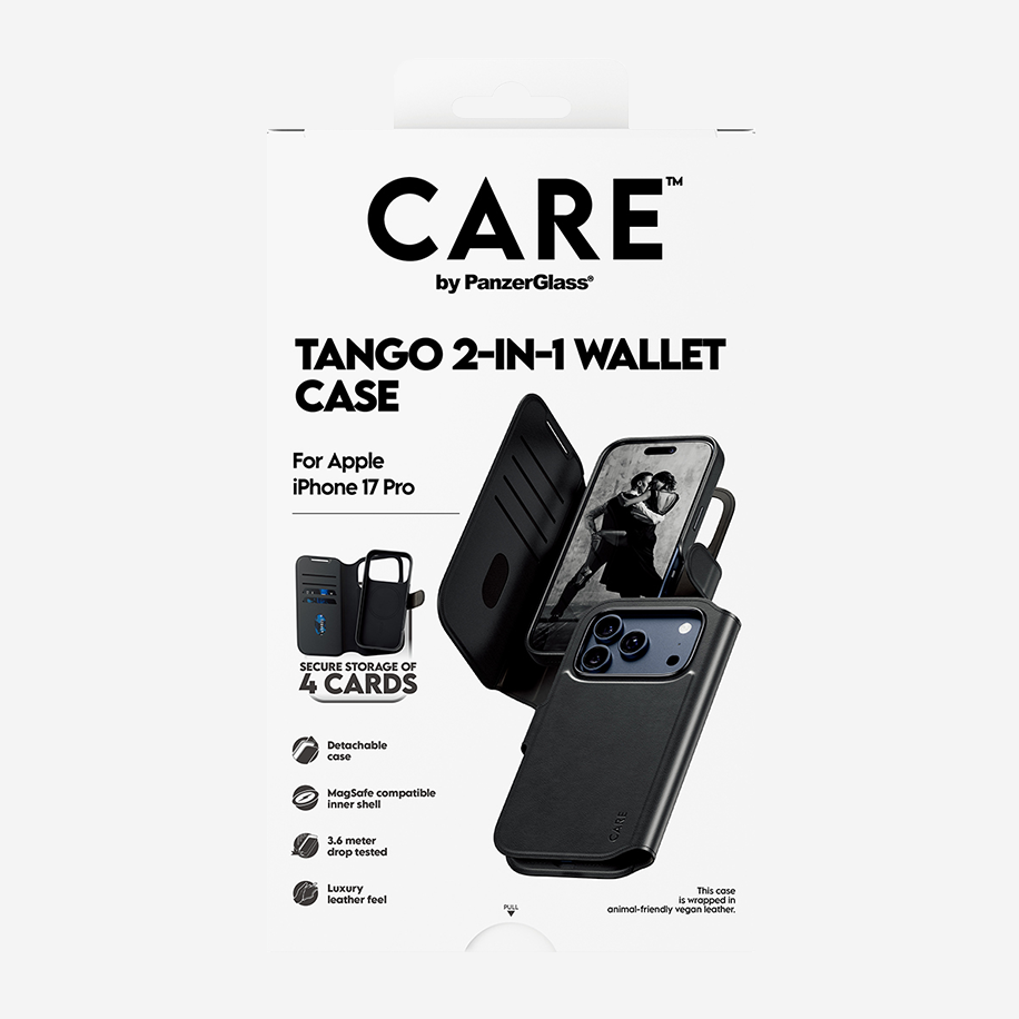 A26301 - CARE Case Two in One Wallet MagSafe iPhone 17 Pro V2