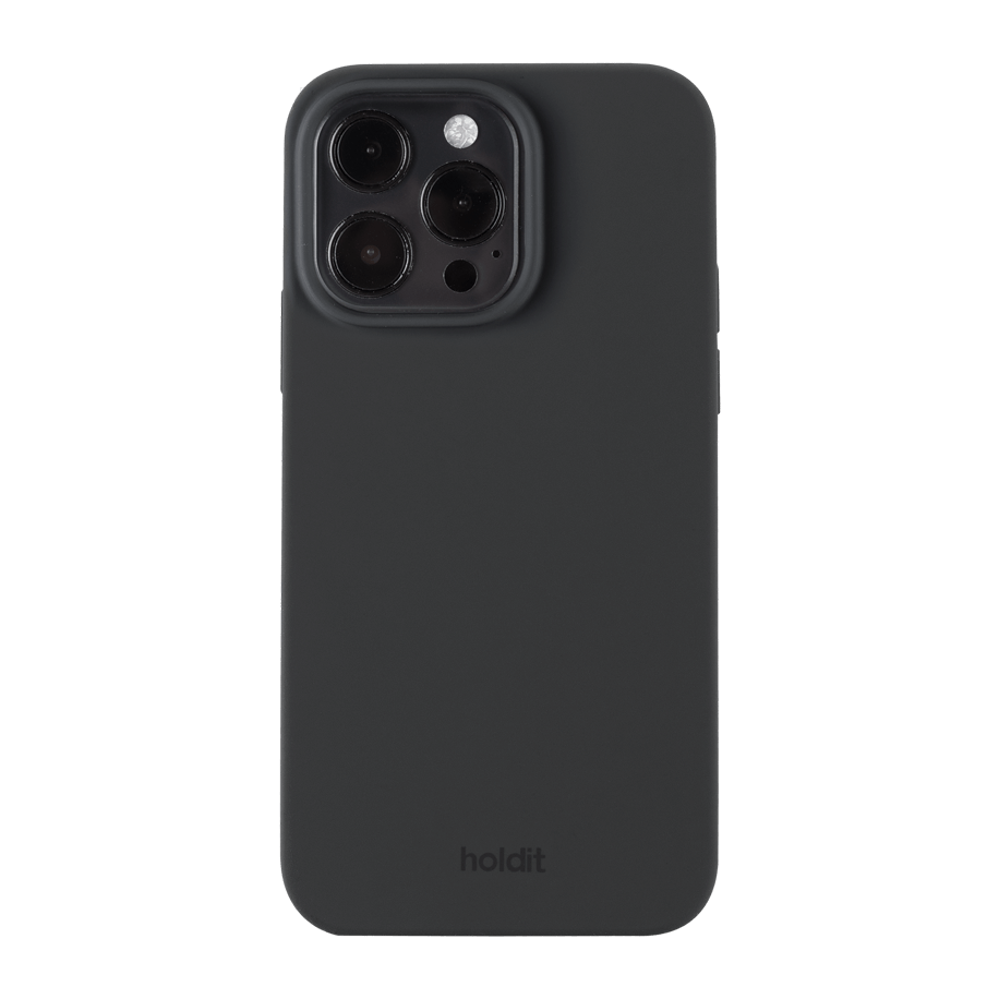 HOLDIT SILICONE CASE IPHONE 15 PRO MAX BLACK