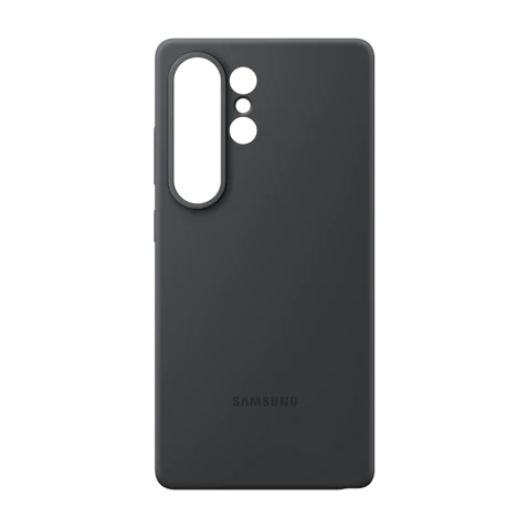 Sort Samsung S25 Ultra Silicone Case