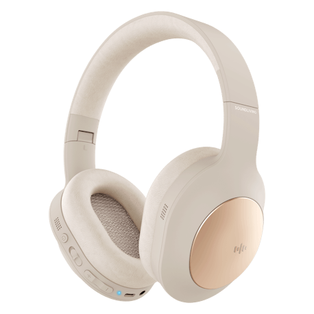 Soundliving Wave on ear høretelefoner i beige