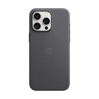 Apple iPhone 15 Pro Max FineWoven Case Magsafe Black