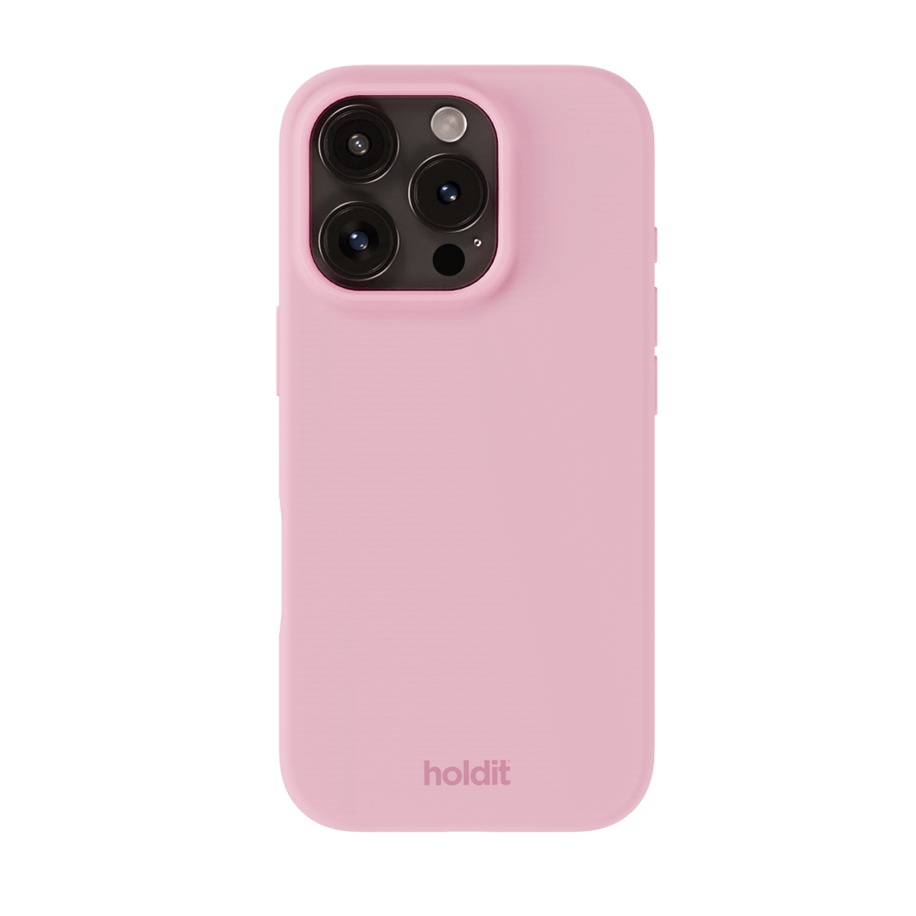 Holdit Silicone Case iPhone 16 Pro Max Pink