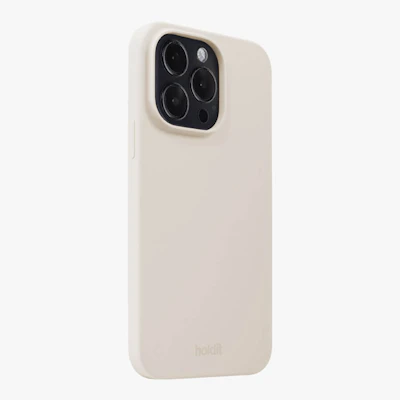 HOLDIT SILICONE CASE IPHONE 15 PRO LIGHT BEIGE HOLDIT SILICONE CASE IPHONE 15 PRO LIGHT BEIGE