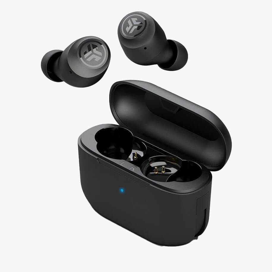 JLab Go Air Pop True Wireless Headphones Black