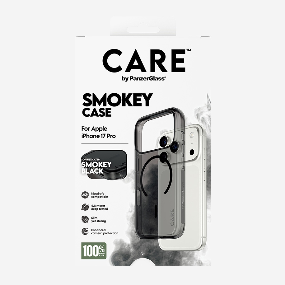 A26299 - CARE Case Smokey Black MagSafe iPhone 17 Pro V2