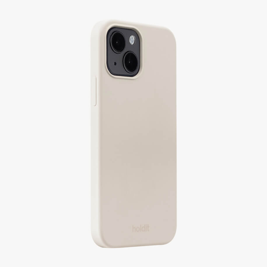 HOLDIT SILICONE CASE IPHONE 15 LIGHT BEIGE