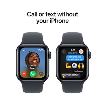 Apple Watch SE Midnight Aluminium Case with Midnight Sport Band SM Apple Watch SE Midnight Aluminium Case with Midnight Sport Band SM