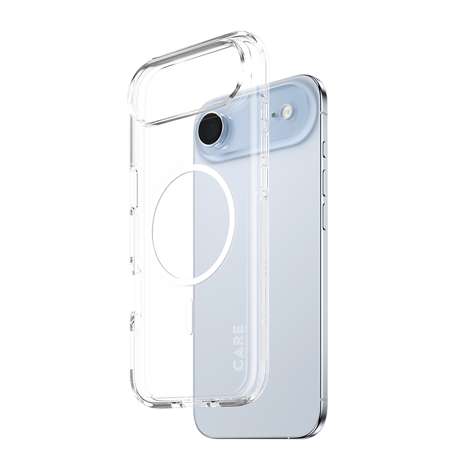 A26289 - CARE Case Transparent White MagSafe iPhone 17 Air