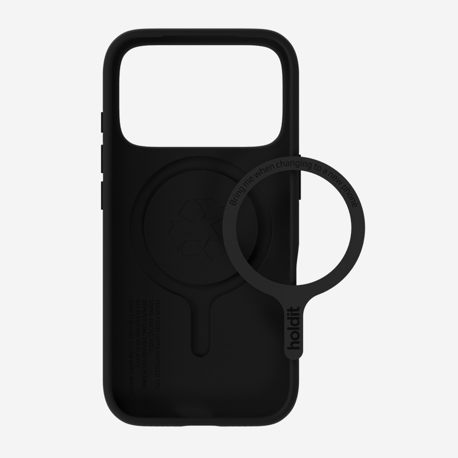 A26270 - Holdit Soft Magsafe Case iPhone 17 Pro Black V3